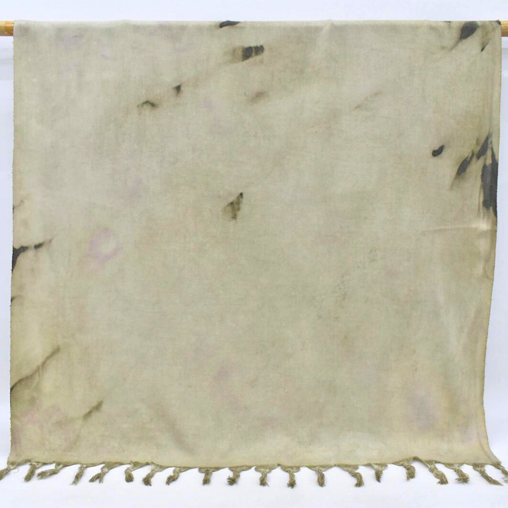 Sage TIE DYE Turkish Towel hanging