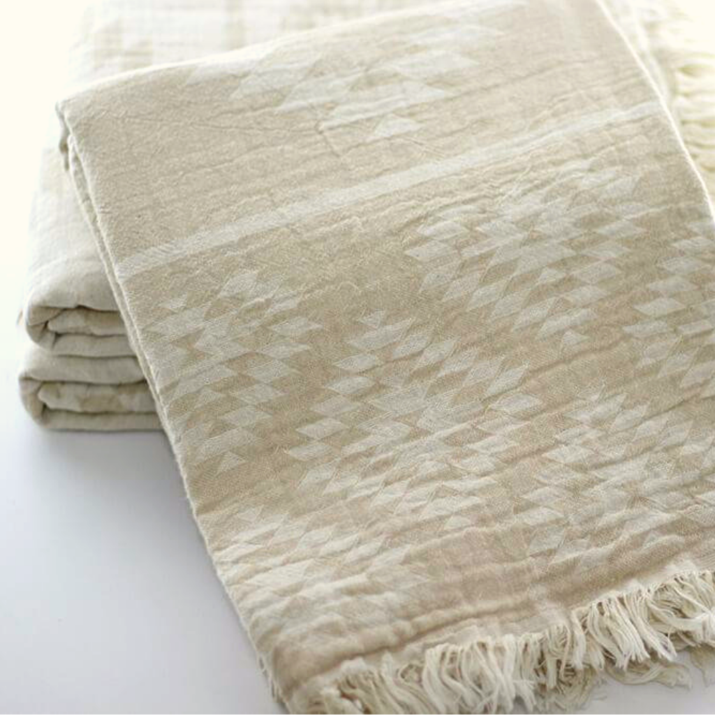 Hierapolis Beach Towel - Beige