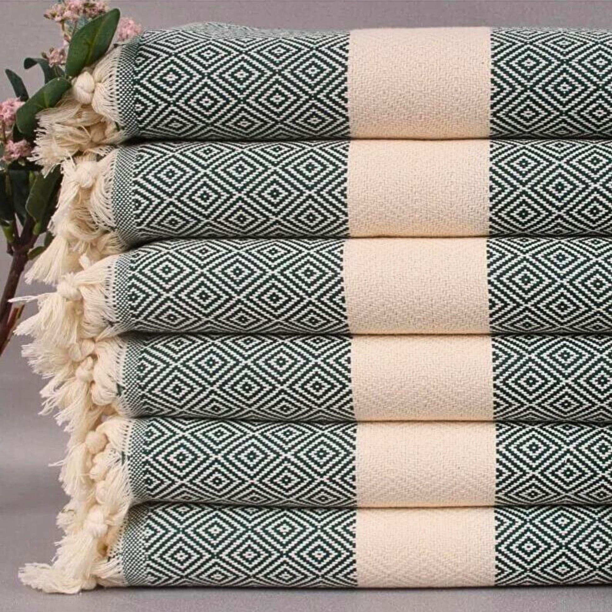 PINE Turkish Kitchen Towels – Turkish Towels Etc.