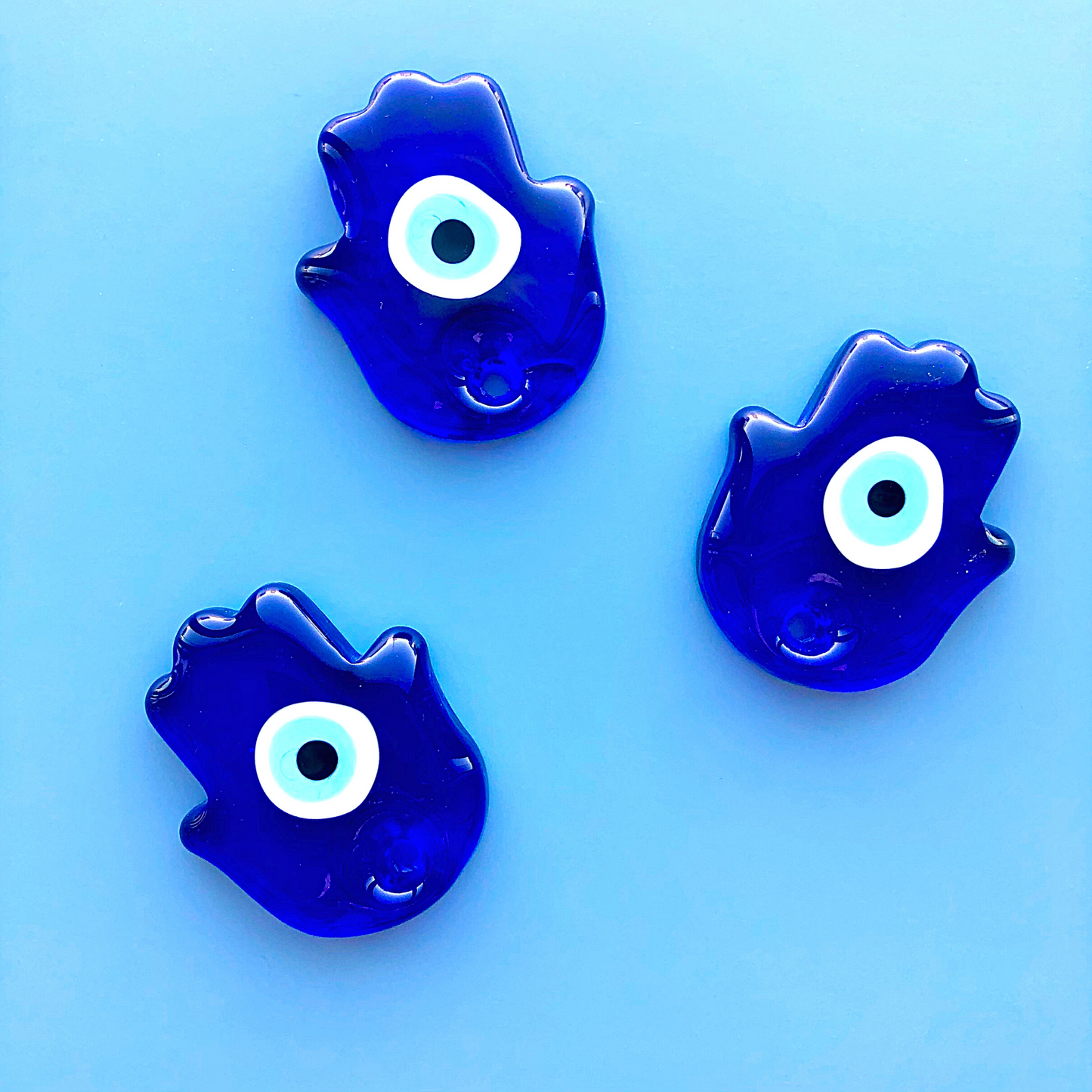 3 NAZAR Evil Eye Hamsa wall hangings